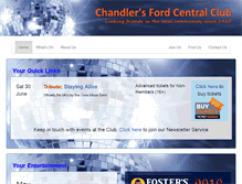 Tablet Screenshot of chandlersfordcentralclub.co.uk